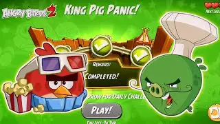 DC Red Rumble Rooms (4-5-6) + King Pig Panic Rooms (3-4-5) - Angry Birds 2 🤩