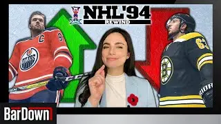Which Game Has Better Player Ratings: NHL21 or NHL'94 Rewind?
