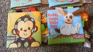 Best Books for Babies 0-12 months - Cloth books, Usborne, Lift the Flaps, and more!