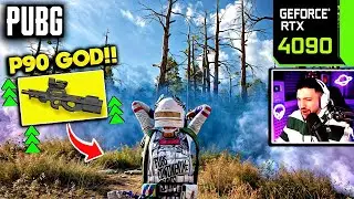PUBG pero la P90 es la MEJOR SMG para GANAR 😨 RTX 4090 24gb ( GRAFICOS EN ULTRA y AL MAXIMO )