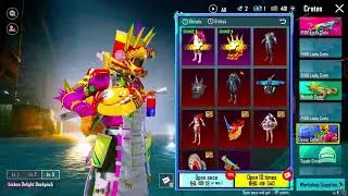 GETTING M4 GLACIER FROM FREE CRATE IN PUBG MOBILE