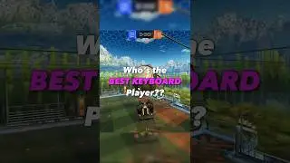 Who&rsquo;s the BEST KEYBOARD Player?? Evample or Nevee🤔 #rocketleague #clips #fyp
