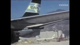 1971 ,Cargo Flight To Hong Kong with BMA's B707-321