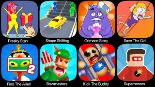 Save The Girl,Freaky Stan,Kick The Buddy,Shape Shifting,Grimace Story,Find The Alien,Bowmasters