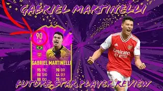 FIFA 20 FUTURE STARS MARTINELLI PLAYER REVIEW!!|FUTURE STAR GABRIEL MARTINELLI PLAYER REVIEW|