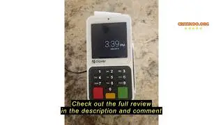 Review Clover Compact Payment Terminal - Requires New Merchant Processing Account Through Powering P