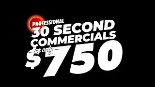 Video Production, Video Marketing & Video Editing Services - Low Cost TV Ad, YouTube Ad Video