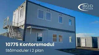 10775 Kontorsmoduler i 2-plan
