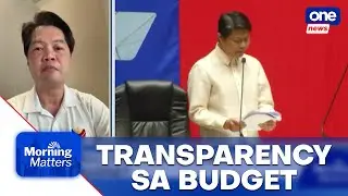 Benitez pushes blockchain to boost budget transparency | Morning Matters
