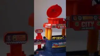 parking tower car toy plays🚗#toys #toystory #fyp #shorts #cartoys