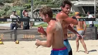 2025 Laguna Open Nick Amado / Chase Frishman v Clarke Godbold / Calvin Sanborn #beachvolleyball