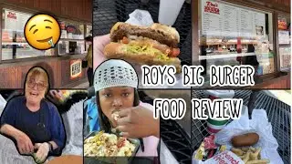 ROYS BIG 🍔 BURGER FOOD REVIEW🤤😋‼️