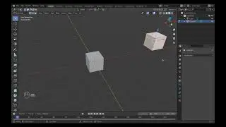 2. Перемещение 3D курсора к выделенному элементу
