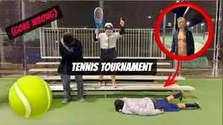 INSANE PROFESSIONAL TENNIS TOURNAMENT!!! (GONE WRONG)