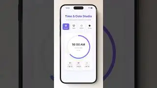 🎯 SwiftUI Time UI Kit &ndash; Stunning Date & Clock Components