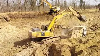 Indira Sagar Narmada project , #excavationwork #pumphousework #Vrundavanconstructions