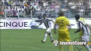 Juventus - Parma (Gol Arturo Vidal) | 2^ Giornata Serie A (11-09-11)