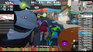 Zwift - Race: Stage 1: Kick 'N' Sprint: Innsbruckring (C) in Innsbruck (R2 330-450)