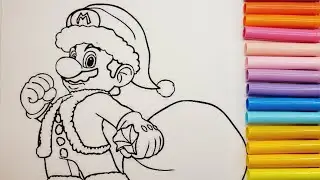 Super Mario Bros Coloring Book Pages Nintendo Mario Luigi Princess Peach Toad Yoshi Wario Birdo