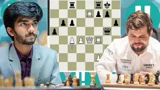 Magnus Carlsen vs Champion Gukesh Dommaraju 1