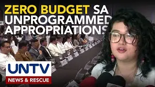 Kampanya para sa &lsquo;zero budget&rsquo; sa unprogrammed appropriations, itutuloy ng Makabayan law makers.