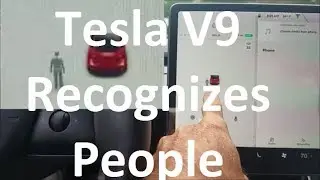 Tesla V9 Recognizes People