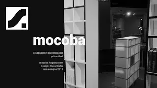 M&ouml;belmesse K&ouml;ln 2019: Designer Highlight 02 &ndash; mocoba Regalsystem
