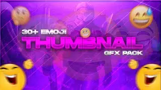 Top 30+ Thumbnail Emoji Pack For Free || Thumbnail Gfx Pack || Gfx Pack