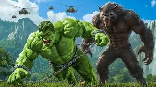 HULK vs WEREWOLF EPIC BATTLE! | From Jungle Mayhem to City Destruction!
