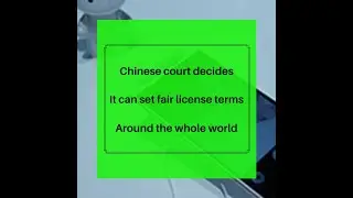Who decides what patent licensing terms are &ldquo;fair&rdquo;?