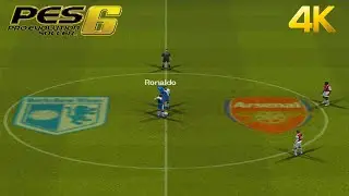 Pro Evolution Soccer 6 (2006) PC Gameplay [4K/60FPS]