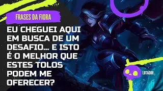 TODAS AS FALAS DA FIORA ||  League of Legends ||   #fraseslol