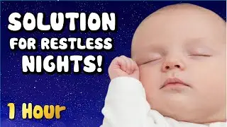 Ethereal Snow Globe | Brahms Lullaby & Womb Heartbeat for Babies