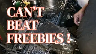 Machining through welds