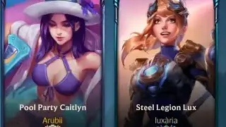 POOL PARTY CAITLYN LUX DIAMOND RANKED CLIMB S16 WILD RIFT