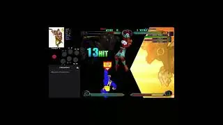 MvC2 Dhalsim 35% vs Sentinel sentinel crossunder to Cyclops assisted Inferno combo to relaunch