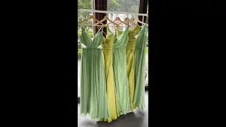 4 Styles Green Bridesmaid Dresses | Cocomelody 2023 Bridesmaid Dresses
