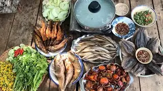 Cá Chạch Nhúng Mẻ, Lai Rai Trên Ghe Cuối Mùa Nước Nổi | Góc Quê