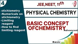 Stichiometry/Limiting reagent/how to find limiting reagent/Numerical on limiting reagent