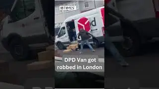 Viral DPD Van Robbery! Caught on Camera