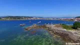 A llla de Arousa, Espana 2016 - Drone Video