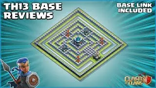 *STRANGE* NEW Town Hall 13 Base - With TH13 BASE LINK & REPLAYS! - Clash of Clans