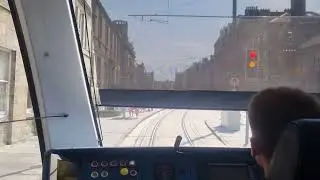 Edinburgh Tram Journey From Newhaven To York Place On 10/6/23