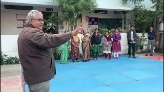 TEAM BUILDING ACTIVITY , C,M RISE VINOBA RATLAM ,HUDDLE TIME