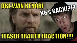 OBI-WAN IS BACK?!?! | Obi-wan Kenobi Official Teaser Trailer Reaction!!! | Star Wars TV Disney+