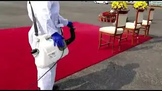 Bact Barrier Sanitization at India Gate on Republic Day