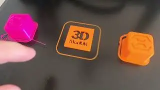 3DModUK Logo 3D Model in Blender, Cura and Printing