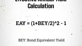 Effective Annual Yield Calculation - Super Stocks Market Concepts
