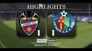 Levante vs Getafe 1-1 All Goals and Highlights  La Liga 21-10-2017 HD