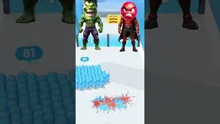 Count Master Games hulk and Red #shortsfunny #stumbleguys #amongus #shortsgame #mobilegame